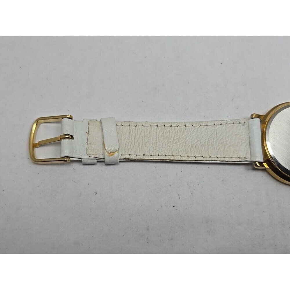 Womens Vintage Becora Gold Tone Watch Floating Rhinestones Crystals New Battery - Picture 9 of 11